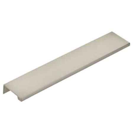 Emtek Modern Edge 3 Inch Center to Center Finger Cabinet Pull from the Contemporary Collection Satin Nickel
