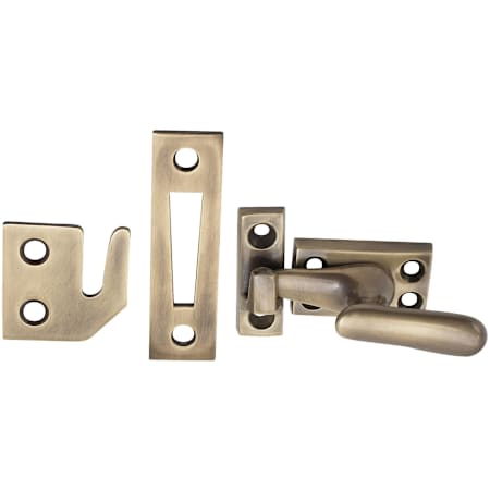 Emtek 2-1/16" Height x 1-1/16" Width Large Size Solid Brass Casement Latch French Antique