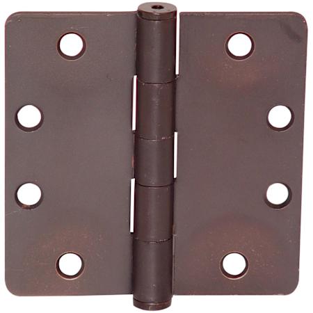 Emtek 4.5" x 4.5" Plain Bearing 1/4" Radius Corners Mortise Hinge - Pair Oil Rubbed Bronze