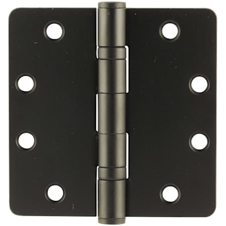 Emtek 4.5" x 4.5" Ball Bearing 1/4" Radius Corners Mortise Hinge - Pair Flat Black