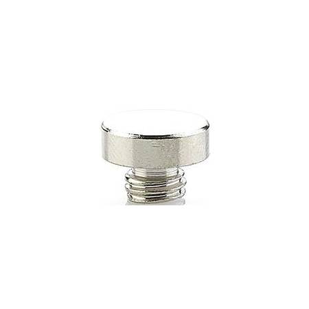 Emtek Solid Brass Button Tip for 3-1/2 Inch Residential Duty Hinges French Antique