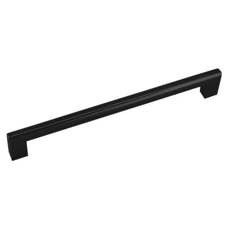 Emtek Trail 12 Inch Center to Center Appliance Pull Set from the Contemporary Collection - Back to Back Mounting
 Flat Black