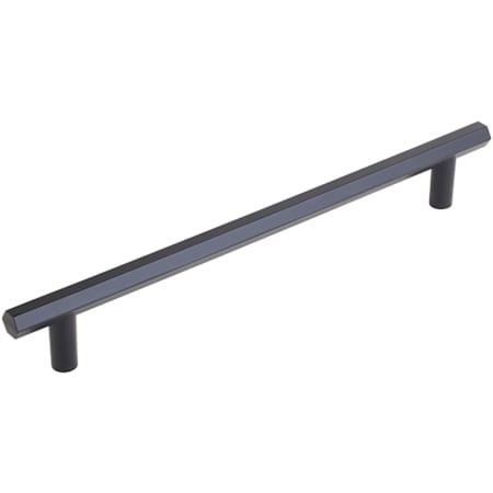 Emtek Mod Hex 12 Inch Center to Center Appliance Pull Set from the Urban Modern Collection - Back to Back Mounting
 Flat Black