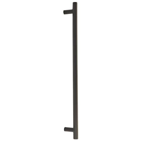 Emtek Mod Hex 18 Inch Center to Center Appliance Pull Set from the Urban Modern Collection - Back to Back Mounting
 Flat Black