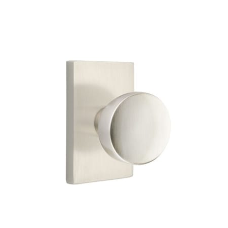 Emtek-C510LAU-Modern Rectangular Rosette in Satin Nickel