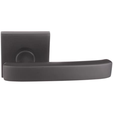 Emtek Geneva Brass Modern Privacy Door Leverset with the Concealed Screws Flat Black