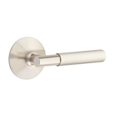 Emtek-C520MYL-Myles lever with Disk Rosette