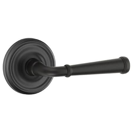 Emtek American Designer Merrimack Passage Door Lever Set with Concealed Screws Flat Black