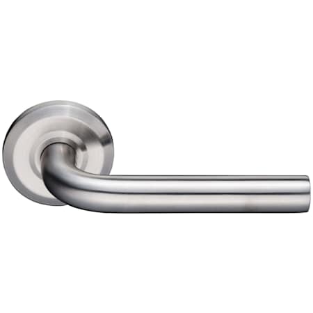 Emtek Kiel Stainless Steel Passage Door Leverset with the Concealed Screws Brushed Stainless Steel