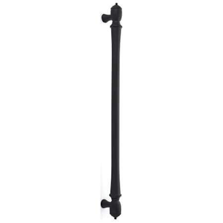 Emtek Spindle 18 Inch Center to Center Bar Appliance Pull Flat Black