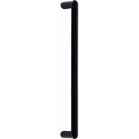Emtek Habitat 12 Inch Center to Center Handle Appliance Pull with Concealed Mounting Flat Black