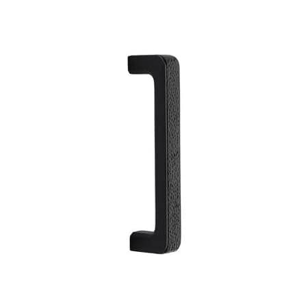 Emtek Arts and Crafts 8" Center to Center Back to Back Door Pull Set Flat Black