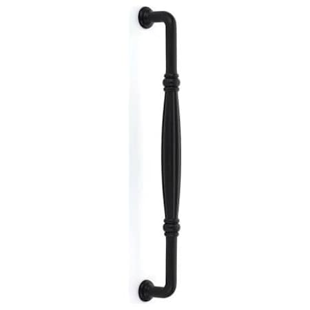 Emtek Tuscany Bronze Fluted 12" Center to Center Back to Back Appliance Door Pull Set Flat Black Bronze