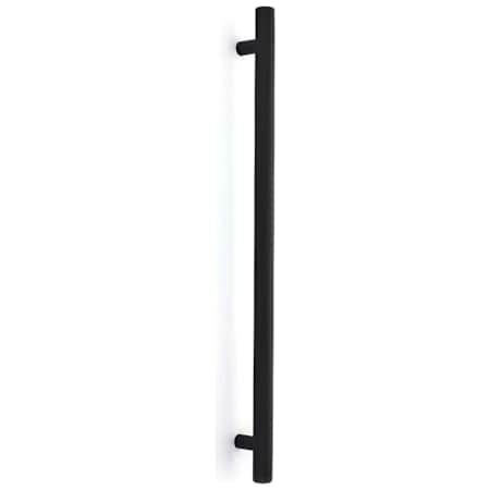 Emtek Bar 18" Center to Center Back to Back Appliance Door Pull Set Flat Black