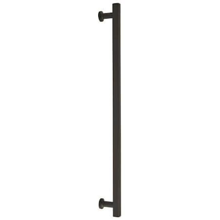 Emtek Freestone 12" Center to Center Back to Back Appliance Door Pull Set Flat Black