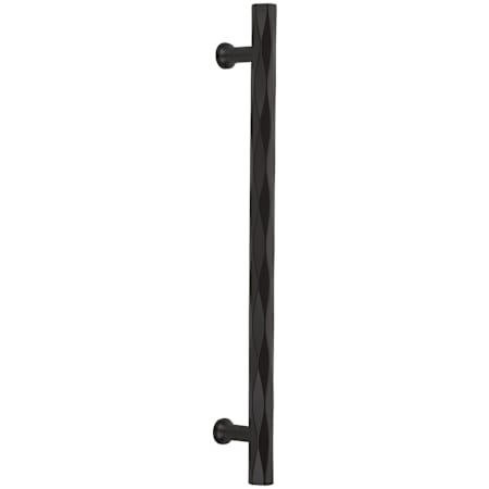Emtek Tribeca 12" Center to Center Back to Back Appliance Door Pull Set Flat Black
