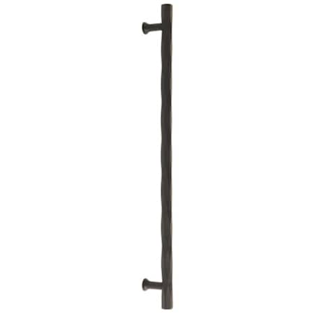 Emtek Tribeca 18" Center to Center Back to Back Appliance Door Pull Set Flat Black