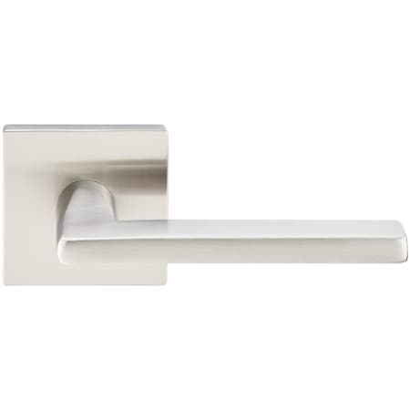 Emtek Helios Style Stainless Steel Passage Door Leverset from the Stainless Steel Modern Collection Brushed Stainless Steel