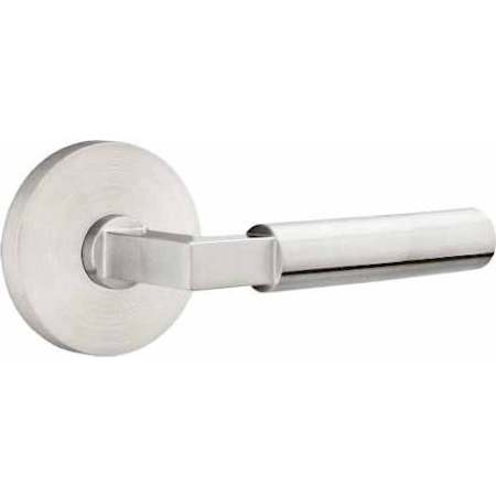 Emtek Hercules Stainless Steel Privacy Leverset Brushed Stainless Steel