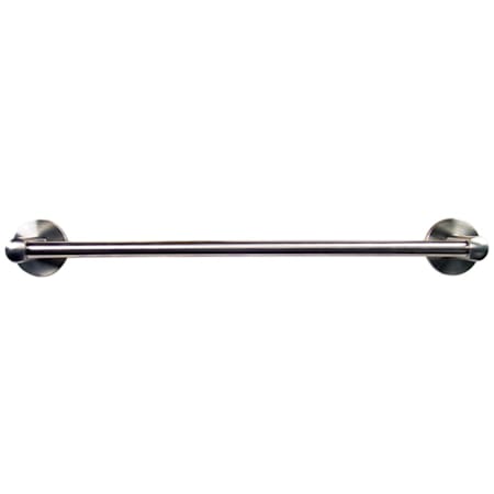 Emtek 18" Brushed Stainless Steel Towel Bar Brushed Stainless Steel