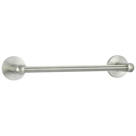 Emtek Stainless Steel 12 Inch Towel Bar Brushed Stainless Steel