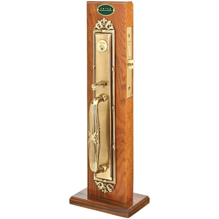 Emtek Versailles Style UL Mortise Dummy Handleset from the Designer Brass Collection French Antique