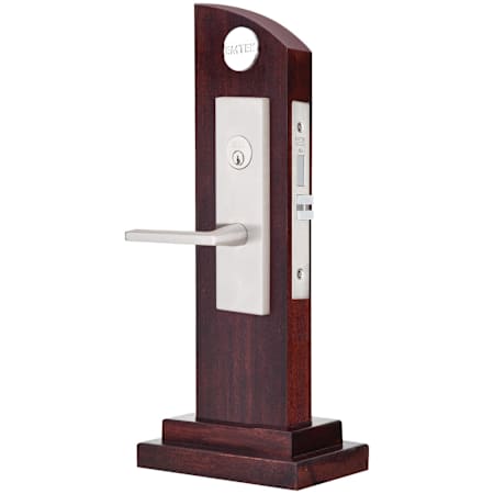 Emtek Mormont Style Single Cylinder UL Mortise Entry Set from the Stainless Steel Collection Brushed Stainless Steel
