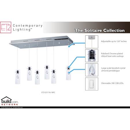 E21116-18PC from the Solitaire collection by ET2