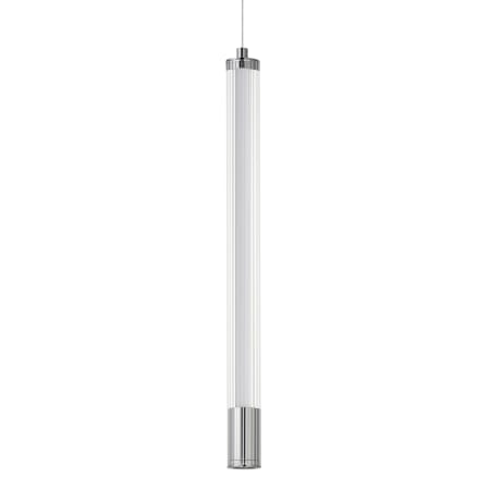 ET2 Cortex 19" Tall LED Mini Pendant Polished Chrome