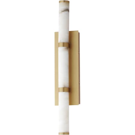 ET2 Aragon 26" Tall Wall Sconce White Alabaster / Gold