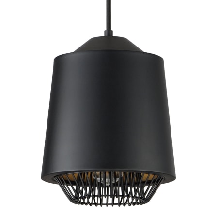 ET2 Phoenix 9" Wide LED Cage Mini Pendant Black / Gold