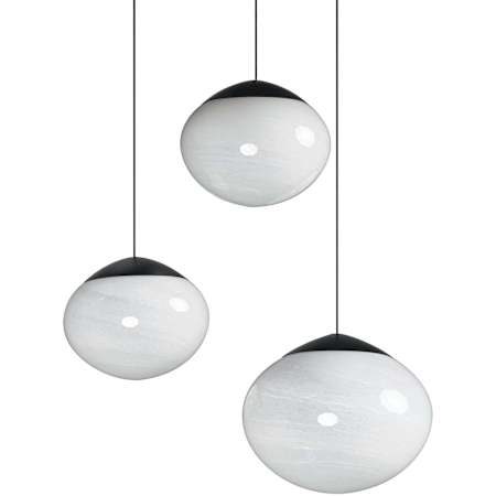 ET2 Nimbus 21" Wide Multi Light Pendant Black