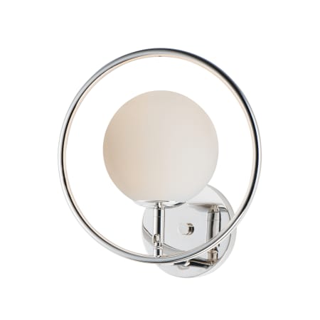 ET2 Revolution 12" Tall Bathroom Sconce Polished Nickel