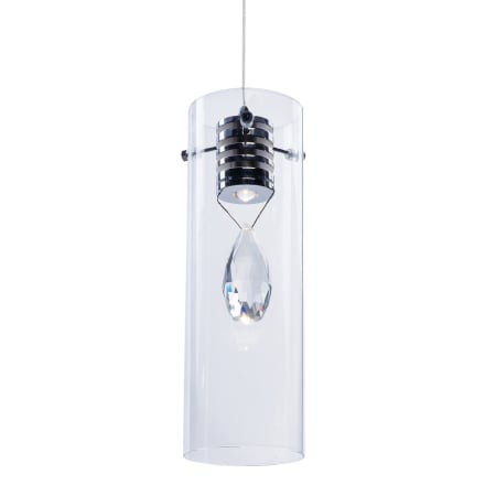 ET2 Solitaire 4" LED Pendant Polished Chrome