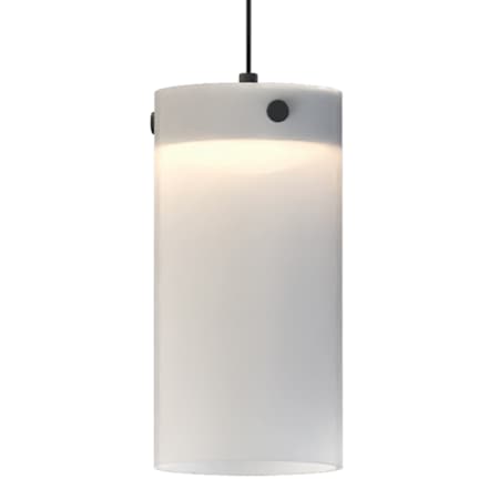 ET2 Highball 4" Wide LED Mini Pendant Black / Translucent Frost