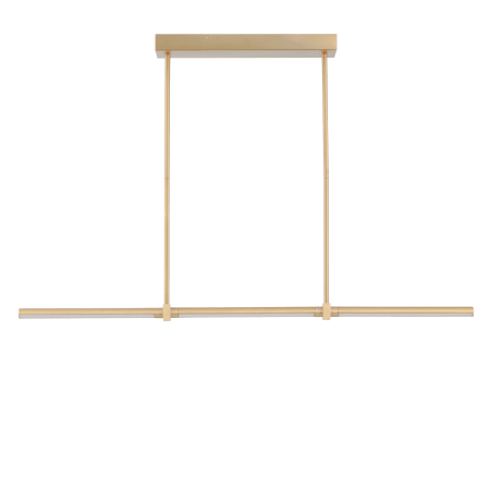 ET2 Dorian 48" Wide LED Linear Chandelier Gold