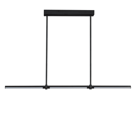 ET2 Dorian 48" Wide LED Linear Chandelier Black