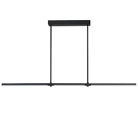 ET2 Dorian 60" Wide Linear Pendant Black