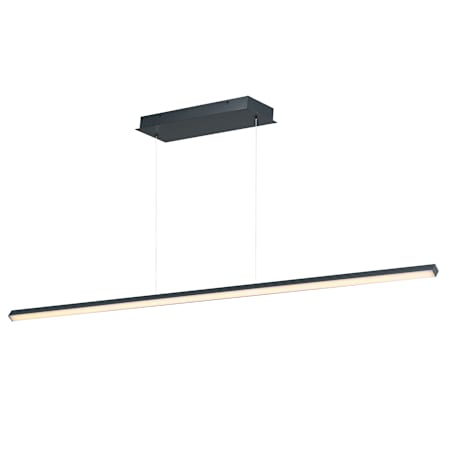 ET2 Hover 60" Wide Linear Pendant Black