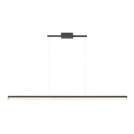 ET2 Hover 48" Wide LED Linear Chandelier Black