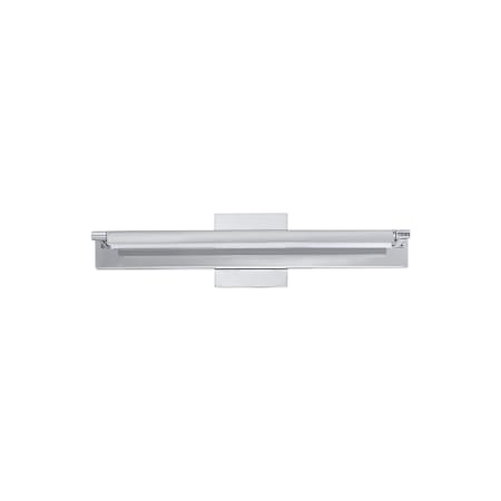 ET2 Bookkeeper 5" Tall LED Wall Sconce - 3000K, 90 CRI, 930 Lumens Polished Chrome