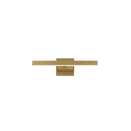 ET2 Pasha 6" Tall LED Wall Sconce - 1000 Lumens Gold