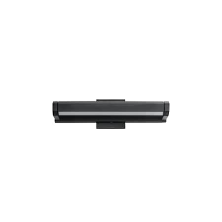 ET2 Braque 3" Tall LED Wall Sconce - 870 Lumens Black