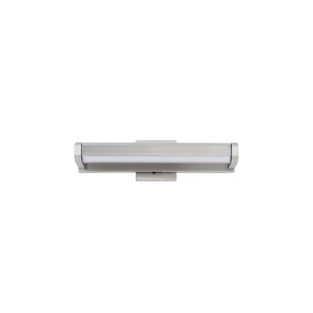 ET2 Braque 3" Tall LED Wall Sconce - 870 Lumens Satin Nickel