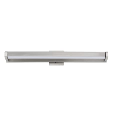 ET2 Braque 3" Tall LED Wall Sconce - 1800 Lumens Satin Nickel