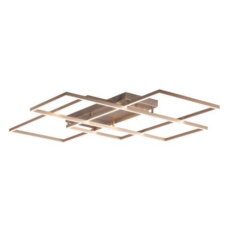 ET2 Traverse 3 Light 68" Wide LED Semi-Flush Ceiling Fixture Champagne