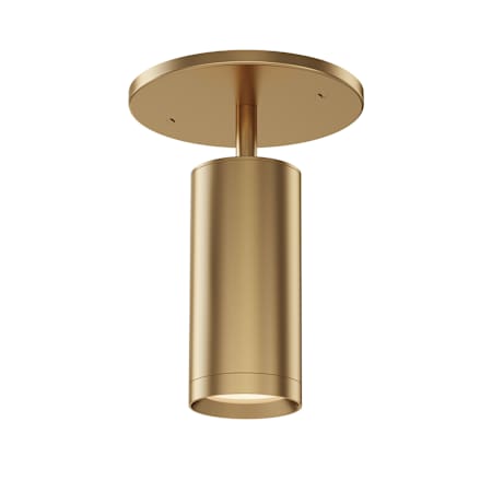 ET2 Pullman 5" Wide LED Accent / Spot Light Ceiling Fixture Natural Aged Brass