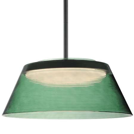 ET2 Jensen 18" Wide Pendant Black