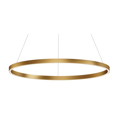 ET2 Groove 32" Wide LED Ring Chandelier Gold