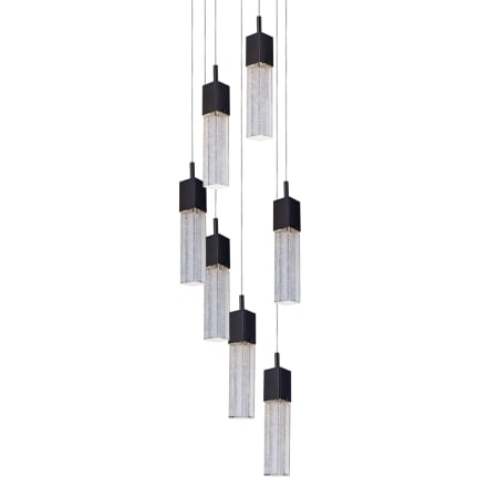 ET2 Fizz III 13" 7 Light LED Multi Pendant Bronze